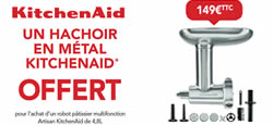 Offre pour Kitchenaid Artisan 5KSM175PSEPB