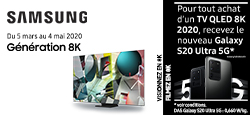 Offre pour Samsung QE65Q800T
