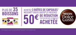 Offre pour Krups Nescafé Dolce Gusto Genio+ YY1784FD