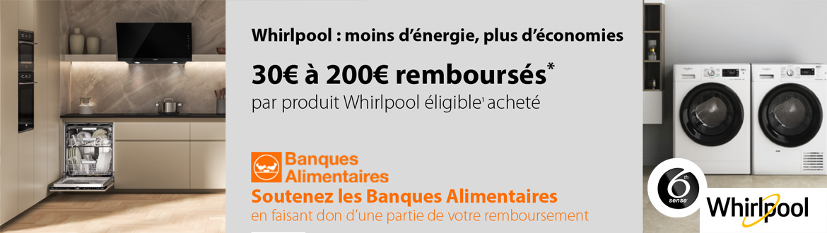 Offre pour WHIRLPOOL W7FHS51X MaxiSpace